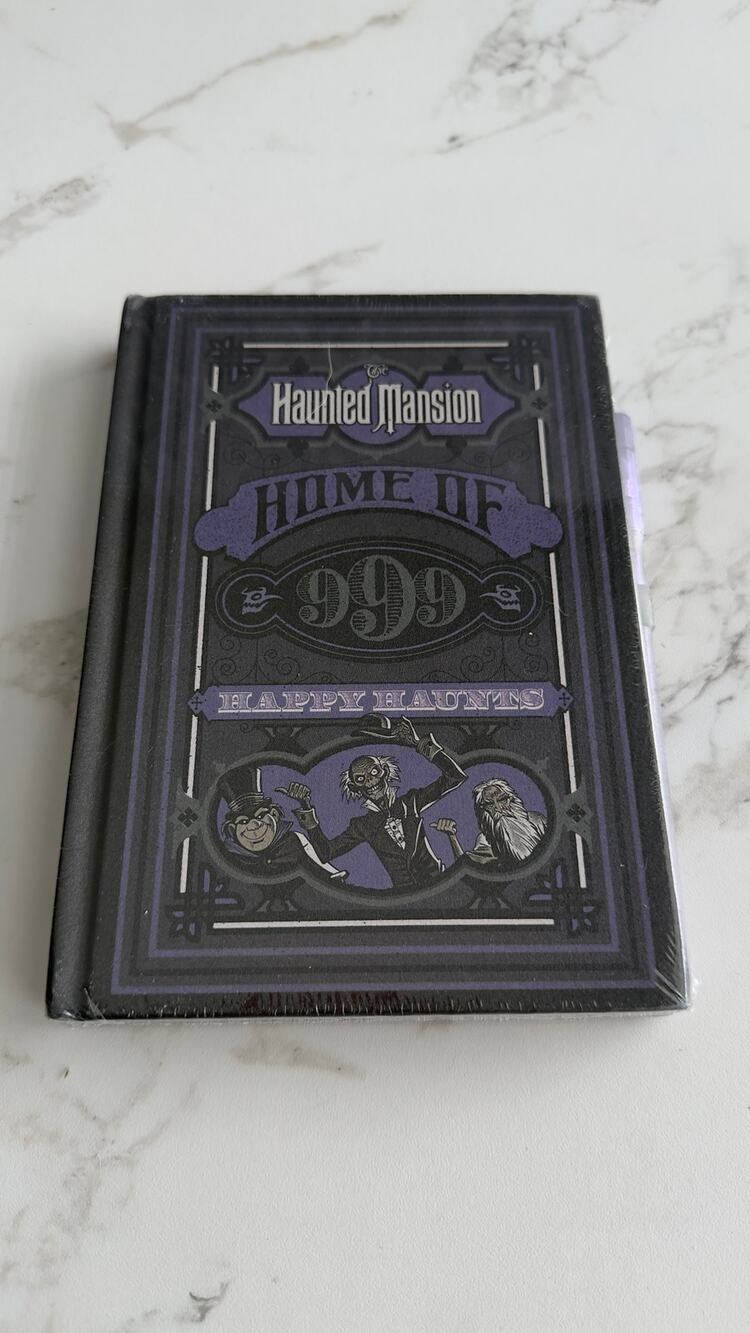 Disney Parks Haunted Mansion 999 Happy Haunts Journal Notebook & Pen Set NEW